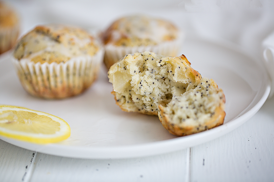Muffin citron et graines de pavot